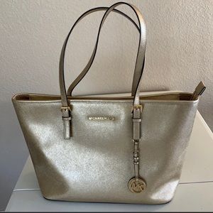 Michael Kors Gold Large Bag